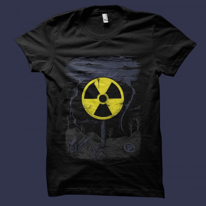 Camiseta Radioatividade (BRILHA NO ESCURO!)