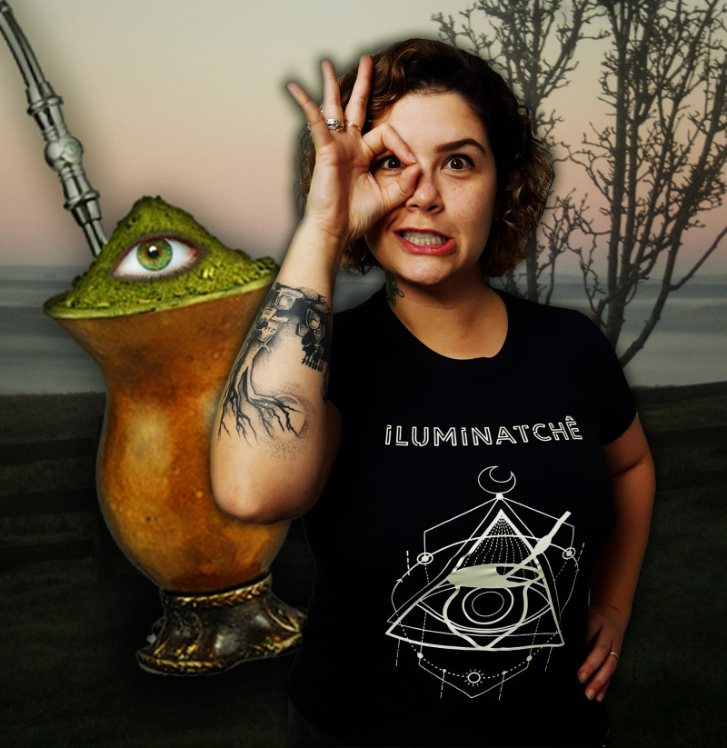 Camiseta Iluminatchê (Brilha no Escuro!)