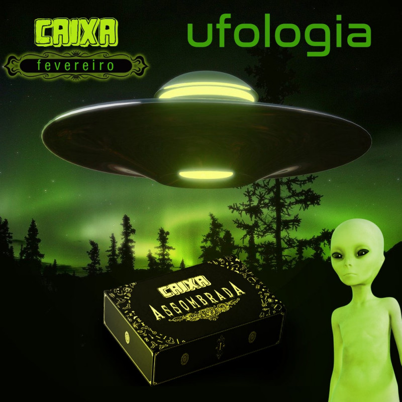 Caixa Assombrada #05 Fevereiro/2022 - ALIENÍGENAS - SEM ASSINATURA MENSAL