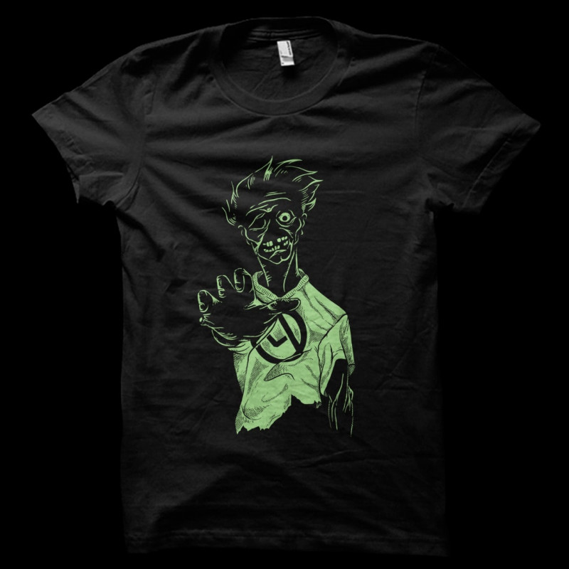 Camiseta Zumbis (BRILHA NO ESCURO!)