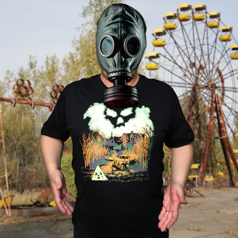Camiseta Chernobyl (Brilha no Escuro!)