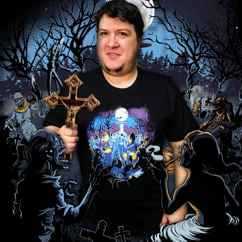 Camiseta O Bicho Vai Pegar! (Brilha no Escuro!)