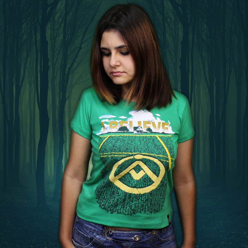 Camiseta Crop Circle (Brilha no Escuro!)