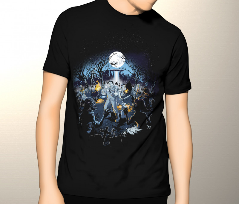 Camiseta O Bicho Vai Pegar! (Brilha no Escuro!)