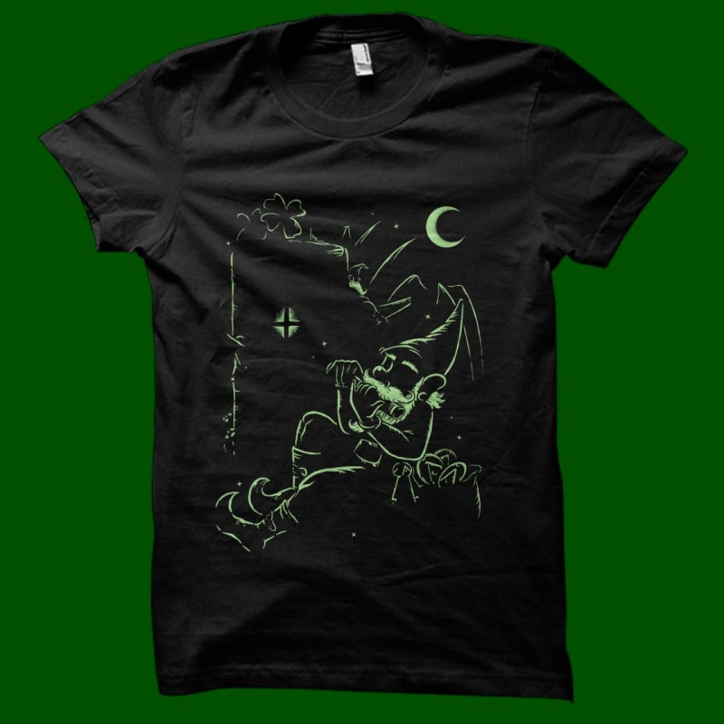 Camiseta Gnomo  (BRILHA NO ESCURO!)
