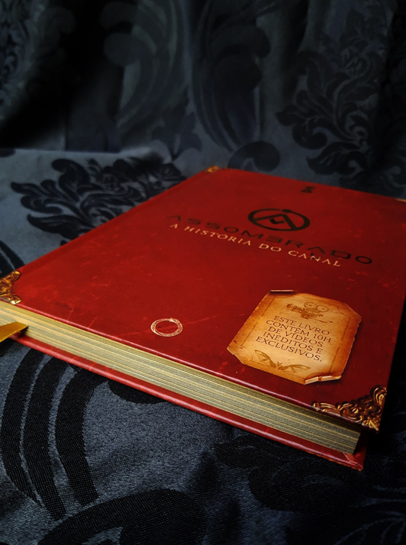 Livro ASSOMBRADO: A HISTÓRIA DO CANAL/CASAL - FRETE GRÁTIS!