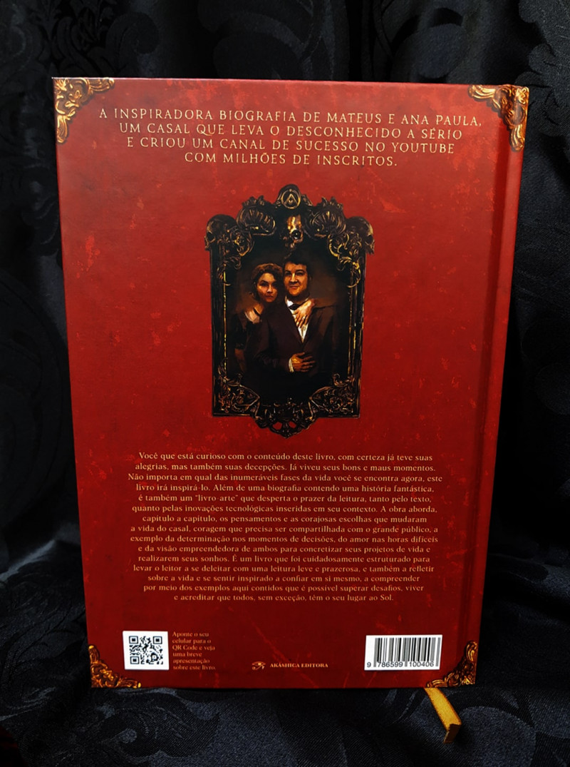 Livro ASSOMBRADO: A HISTÓRIA DO CANAL/CASAL - FRETE GRÁTIS!