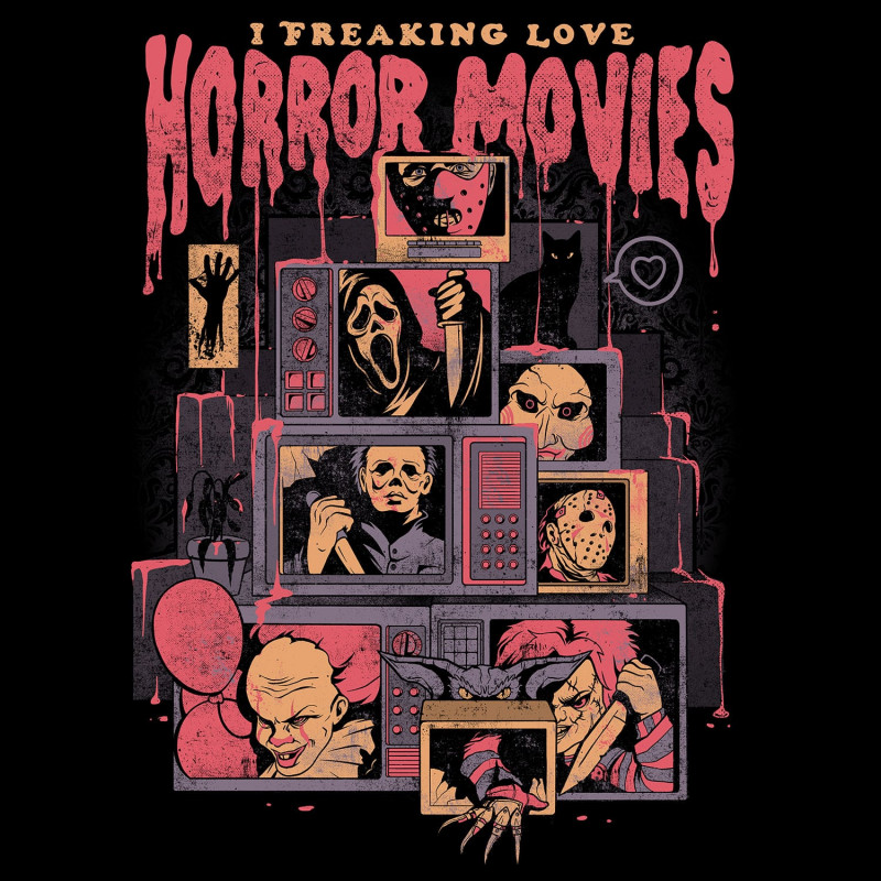 Camiseta Horror Movies