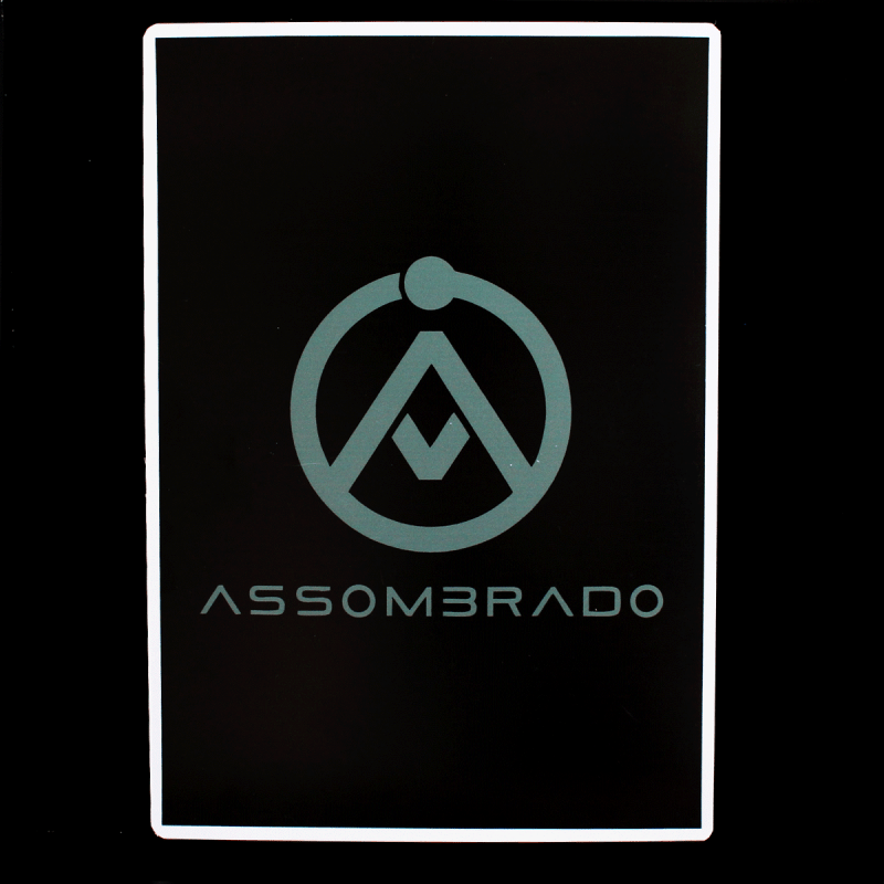 Placa Logo do Canal Assombrado