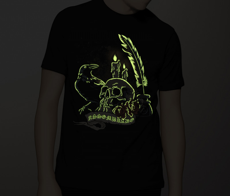 Camiseta Inspirada nos Relatos (Brilha no Escuro!) + Foto AUTOGRAFADA! 