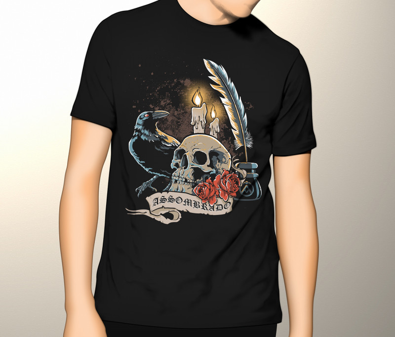 Camiseta Inspirada nos Relatos (Brilha no Escuro!) + Foto AUTOGRAFADA! 