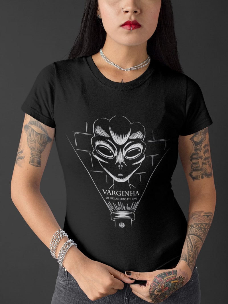 Camiseta ET de Varginha (Brilha no Escuro)