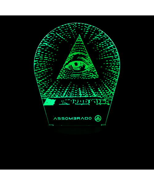 Luminária em Acrílico Sem Fio: Conspiração